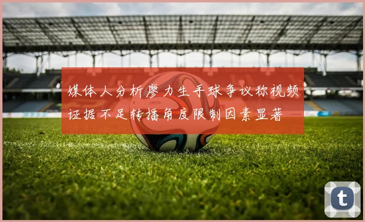 媒体人分析廖力生手球争议称视频证据不足转播角度限制因素显著